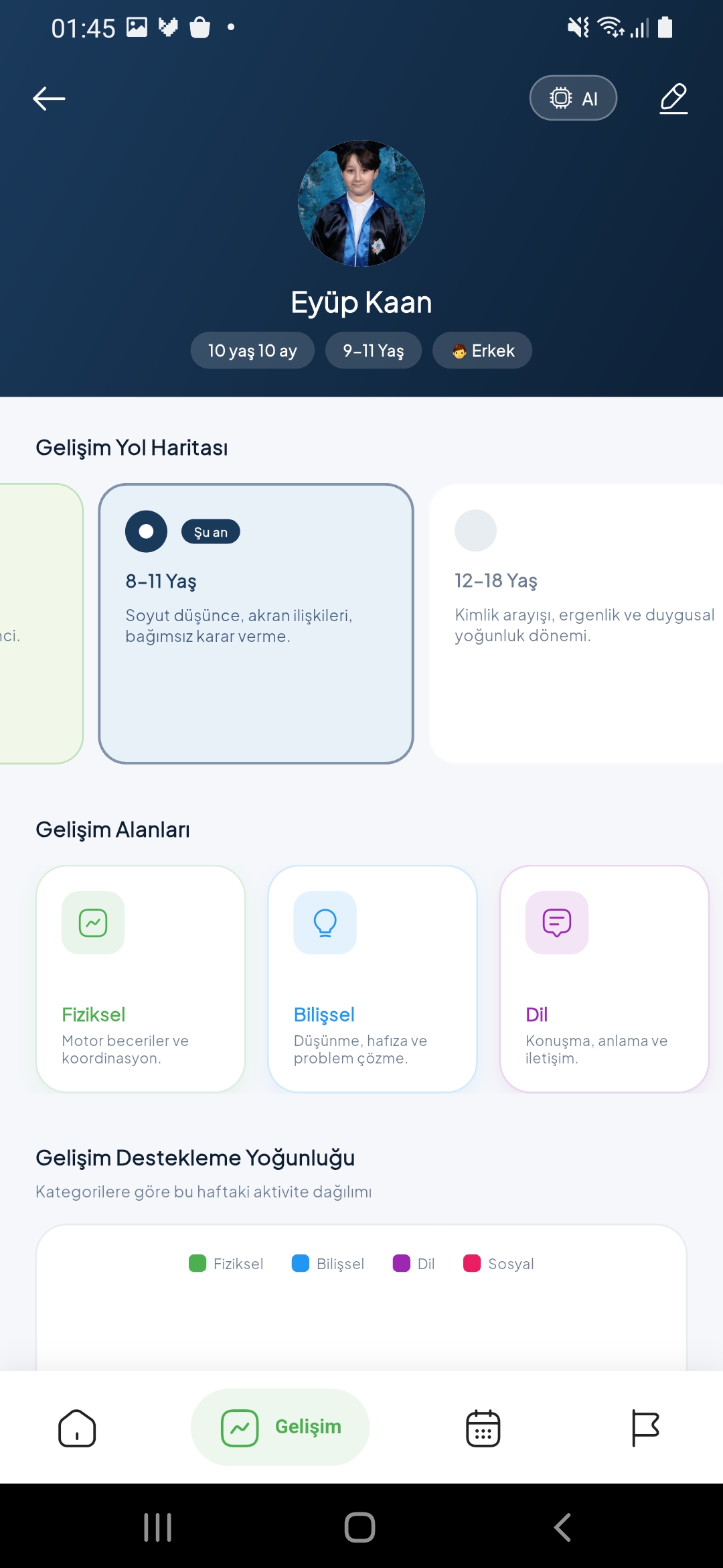 Gelişim Takibi